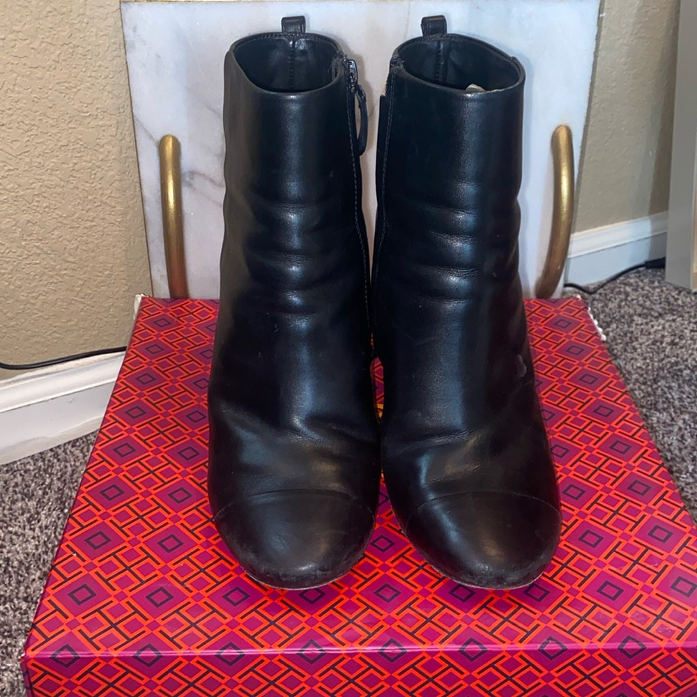 Still have life in them, so cute Tory Burch booties